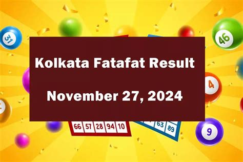 kolkata photo fort result|Kolkata FF Fatafat 2024 kolkata fatafat Today Result live...
